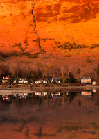 Lochranza Sunset Light