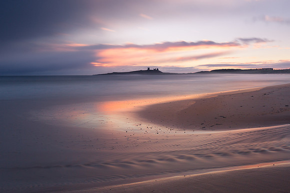 Sunrise at Dunstanburgh Castle