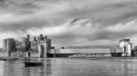 Conwy Castle and Stephenson' Bridge